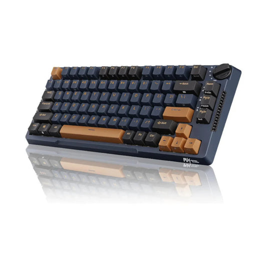 ROYAL KLUDGE RK H81 75% Wireless Mechanical Gaming Keyboard ( Star Night ) ( Blue Switch )