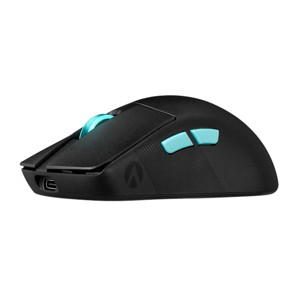 ASUS ROG Harpe Ace Wireless + Bluetooth Ambidextrous Gaming Mouse ( ROG-HARPE-ACE-AIM-LAB-EDITION ) ( 36000DPI / Macro Buttons ) ( Black )