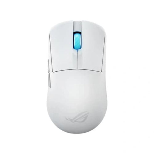 ASUS ROG Harpe Ace Mini RGB Wireless Ergonomic Gaming Mouse ( White ) ( 42000DPI / 5 Macro Buttons )