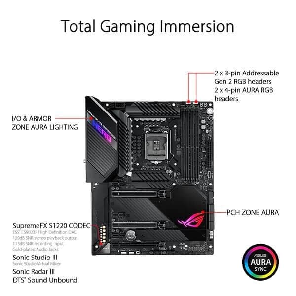 ASUS Z490 Maximus XII Hero Wifi DDR4 Intel Motherboard