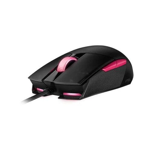 ASUS ROG Strix Impact II Electro Punk Wired Ambidextrous Gaming Mouse ( ROG-STRIX-IMPACT-II-ELECTRO-PUNK ) ( 6200DPI / 5 Macro Buttons ) ( Black )
