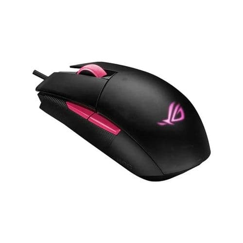 ASUS ROG Strix Impact II Electro Punk Wired Ambidextrous Gaming Mouse ( ROG-STRIX-IMPACT-II-ELECTRO-PUNK ) ( 6200DPI / 5 Macro Buttons ) ( Black )