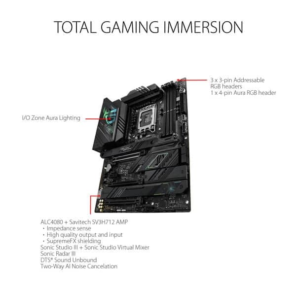 ASUS ROG Strix Z790-F Gaming Wifi DDR5 Intel Motherboard