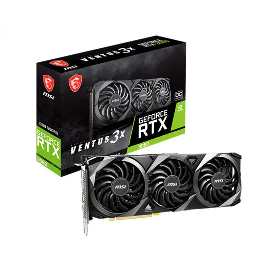 MSI GeForce RTX 3060 Ventus 3X OC LHR 12GB Nvidia Graphic Card