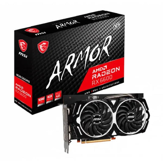 MSI Radeon RX 6600 Armor V1 8GB AMD Graphic Card