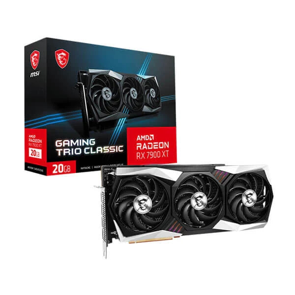 MSI Radeon RX 7900 XT Gaming Trio Classic 20GB AMD Graphic Card