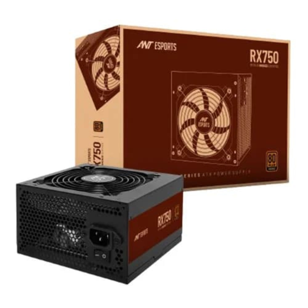 ANT ESPORTS RX750 750W 80 + Bronze ATX 2.0 Non Modular Power Supply ( 750W )