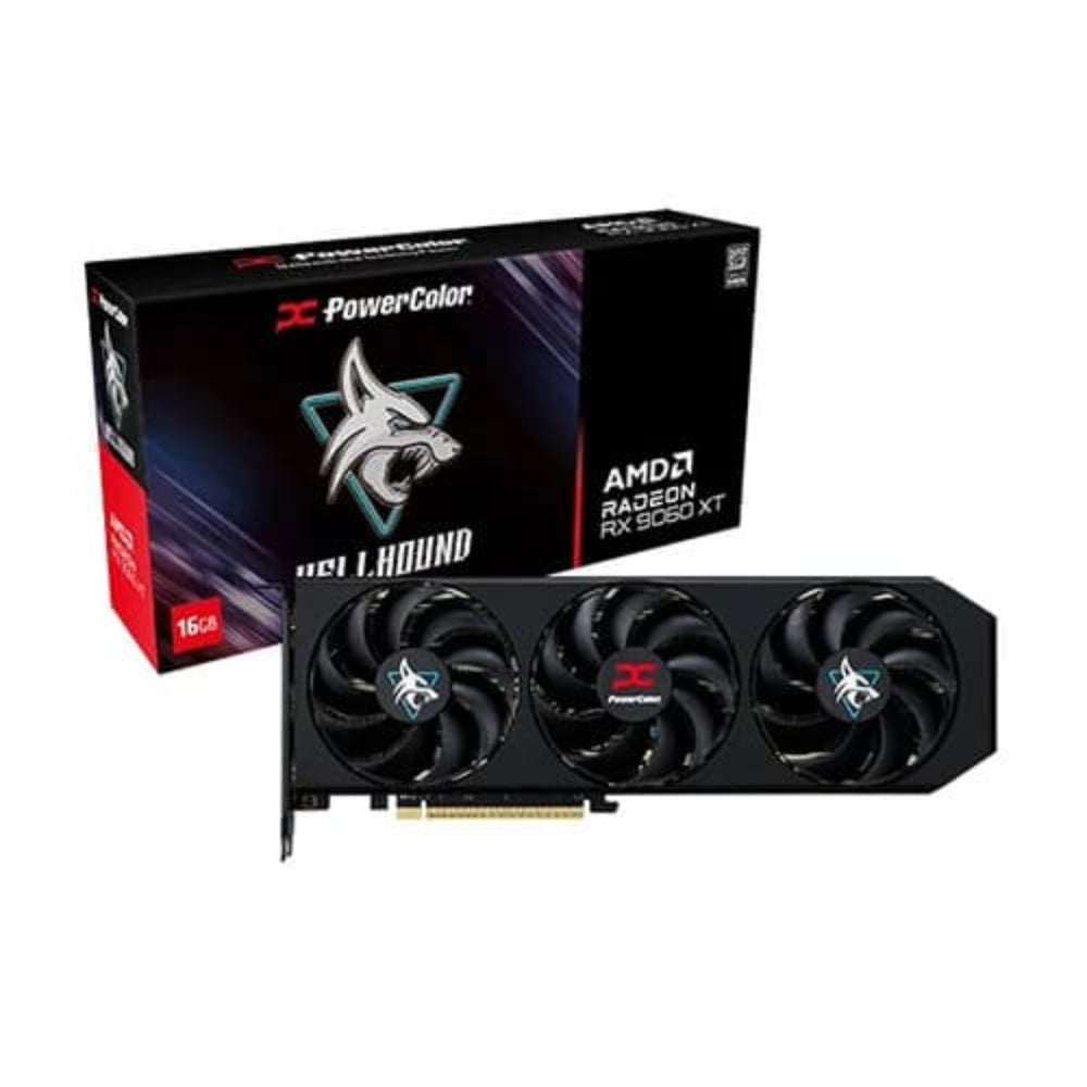 POWERCOLOR Radeon RX 9060 XT Hellhound 16GB AMD Graphic Card