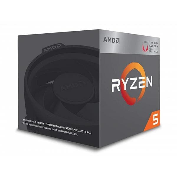 AMD Ryzen 5 2400G 2nd Generations Processor ( 3.9GHz / 4 Cores / 8 Threads )