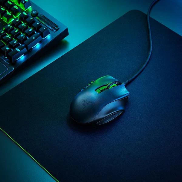 RAZER NAGA X MMO Wired Ergonomic Gaming Mouse (Z01-03590100-R3M1) ( 18000DPI / 16 Macro Button ) ( Black )
