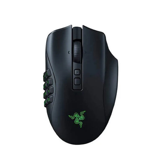 RAZER NAGA V2 Pro Wireless Ergonomic Gaming Mouse (RZ01-04400100-R3A1) (30000DPI/20 Macro Button) (Black)
