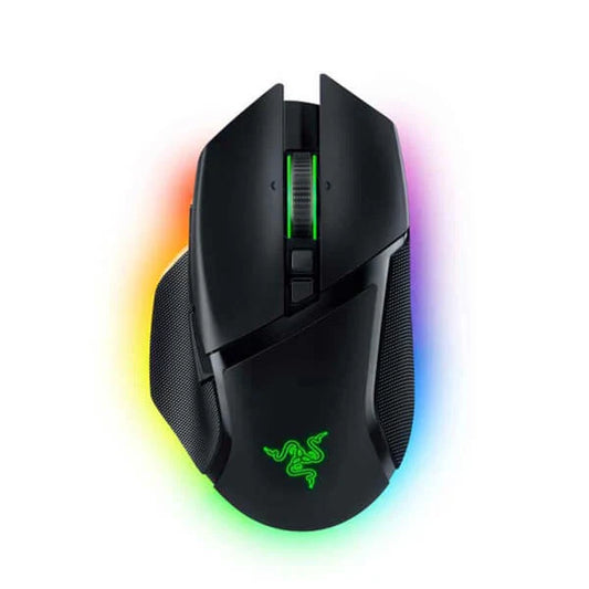 RAZER Basilisk V3 Pro Wireless Ergonomic Gaming Mouse ( RZ01-04620100-R3A1 ) ( 30000DPI / 11 Macro Buttom ) ( Black )
