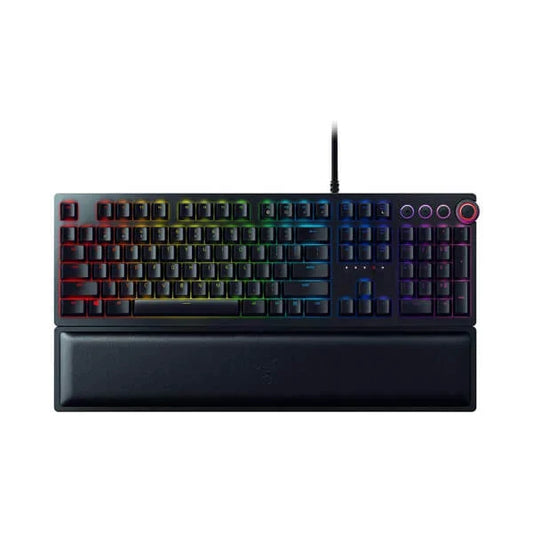RAZER Huntsman Elite RGB Full Size Opto-Mechanical Wired Gaming Keyboard ( Black ) ( Linear Switch )