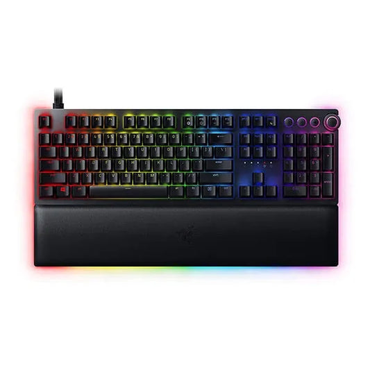 RAZER Huntsman V2 RGB Full Size Wired Gaming Keyboard (Black)