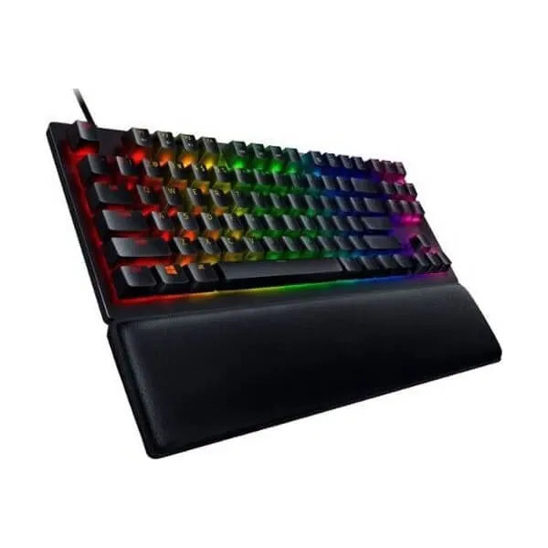 RAZER Huntsman V2 TKL Mechanical Wired Gaming Keyboard ( black ) ( Razer Switches - Linear Optical Red Switch ) ( RZ03-03930100-R3M1 )