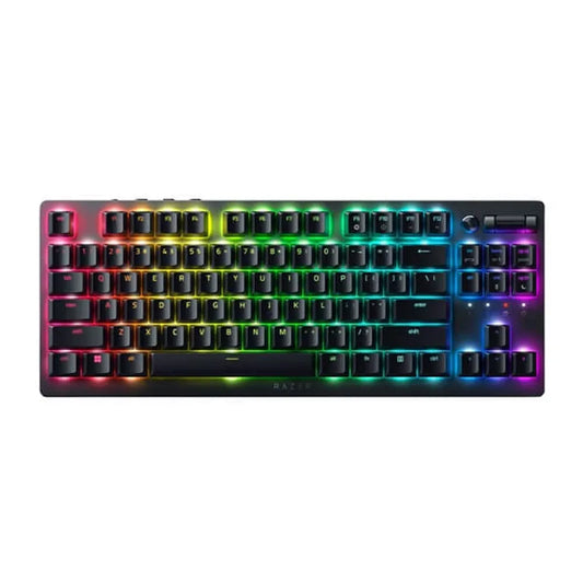 RAZER DeathStalker V2 Pro RGB Tenkeyless Wireless + Bluetooth Gaming Keyboard ( Linear Optical Red Switch )