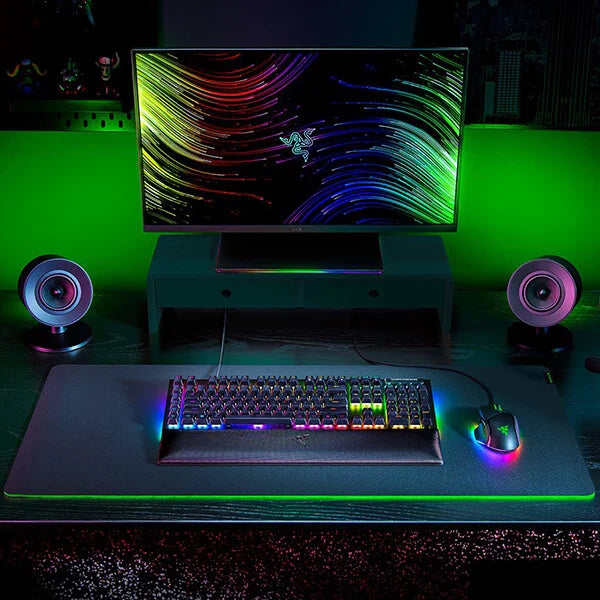 RAZER BlackWidow V4 RGB Mechanical Full Size Wired Gaming Keyboard ( Green Switch )