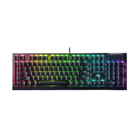 RAZER BlackWidow V4 X RGB Full Size Mechanical Wired Gaming keyboard ( Linear Yellow Switch )