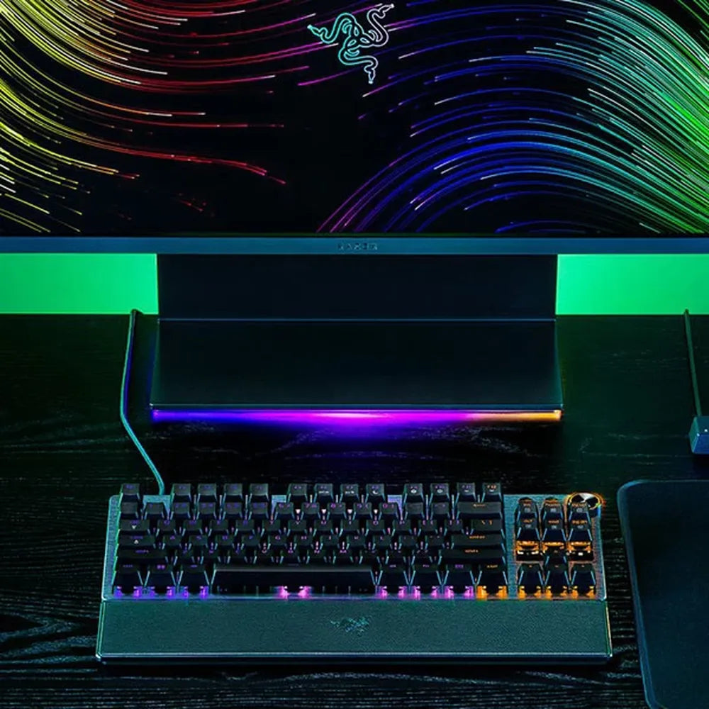 RAZER Huntsman V3 Pro Tenkeyless RGB Analog Optical Wired Gaming Keyboard ( Analog Switches )