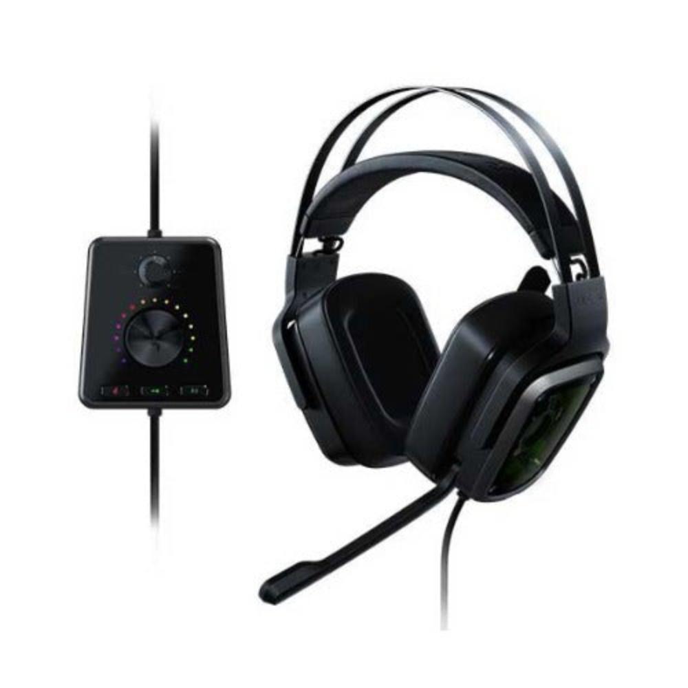 RAZER Tiamat RGB Wired 3.5mm 7.1 Surround Gaming Headphones with RGB Chroma Lighting ( Black ) ( PC / Mac )