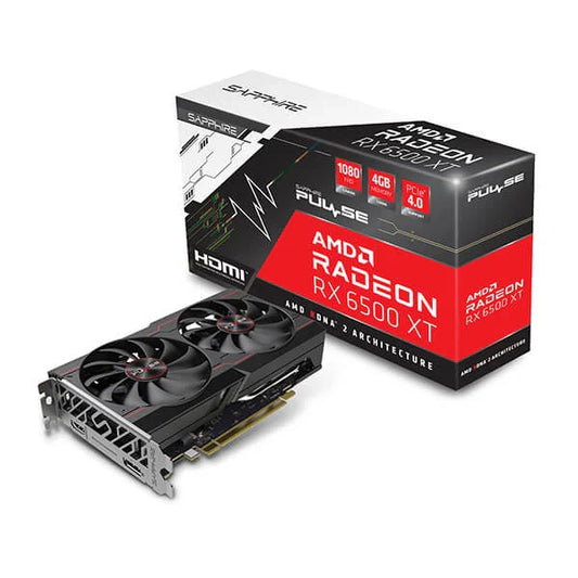 SAPPHIRE Radeon RX 6500 XT Pulse 4GB AMD Graphic Card