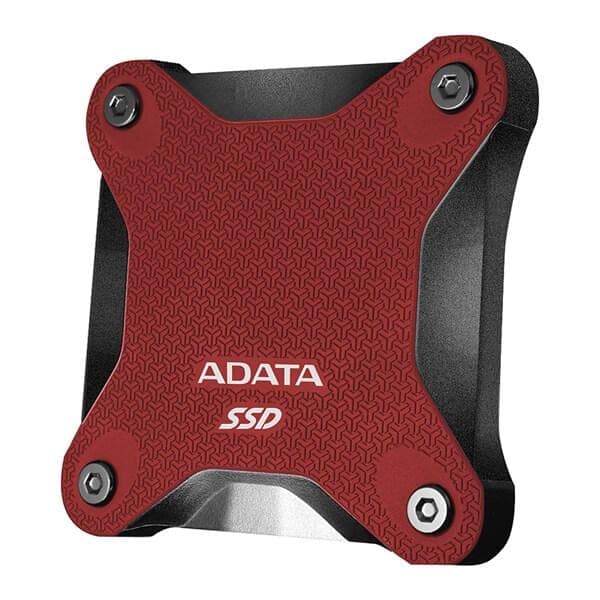 ADATA SD600Q 240GB Red Gen1 External Solid State Drive (SSD)