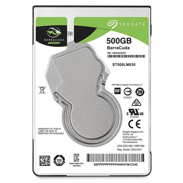SEAGATE Barracuda 500GB Internal Laptop HDD