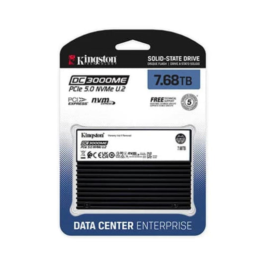 KINGSTON DC3000ME 7.68TB U.2 NVMe Gen5 Enterprise Solid State Drive ( SSD )