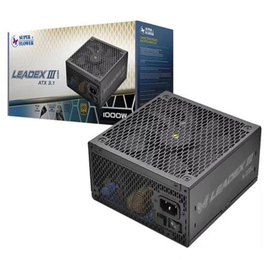 SUPER FLOWER Leadex III 1000W UP 80+ Gold ATX 3.1 Fully Modular Power Supply (1000W )