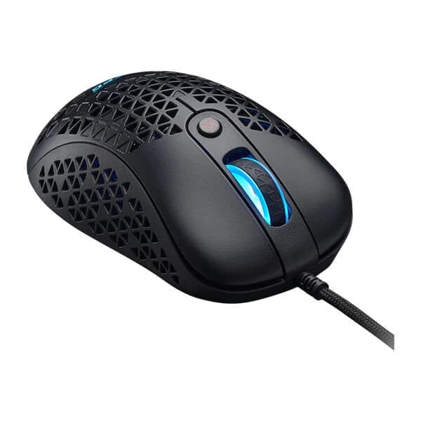 ADATA XPG Slingshot Wired Ergonomic RGB Gaming Mouse ( SLINGSHOT-BKCWW ) (12000DPI / 6 Macro Buttons) ( Black )