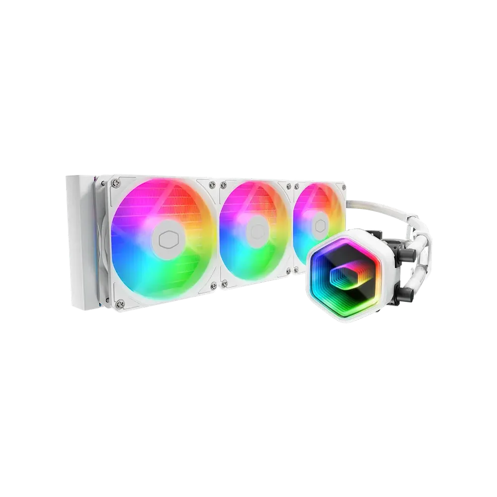 Cooler Master MasterLiquid ML360 Core II ARGB 360mm CPU Liquid Cooler ( White ) [ ML360 Core 2 ]