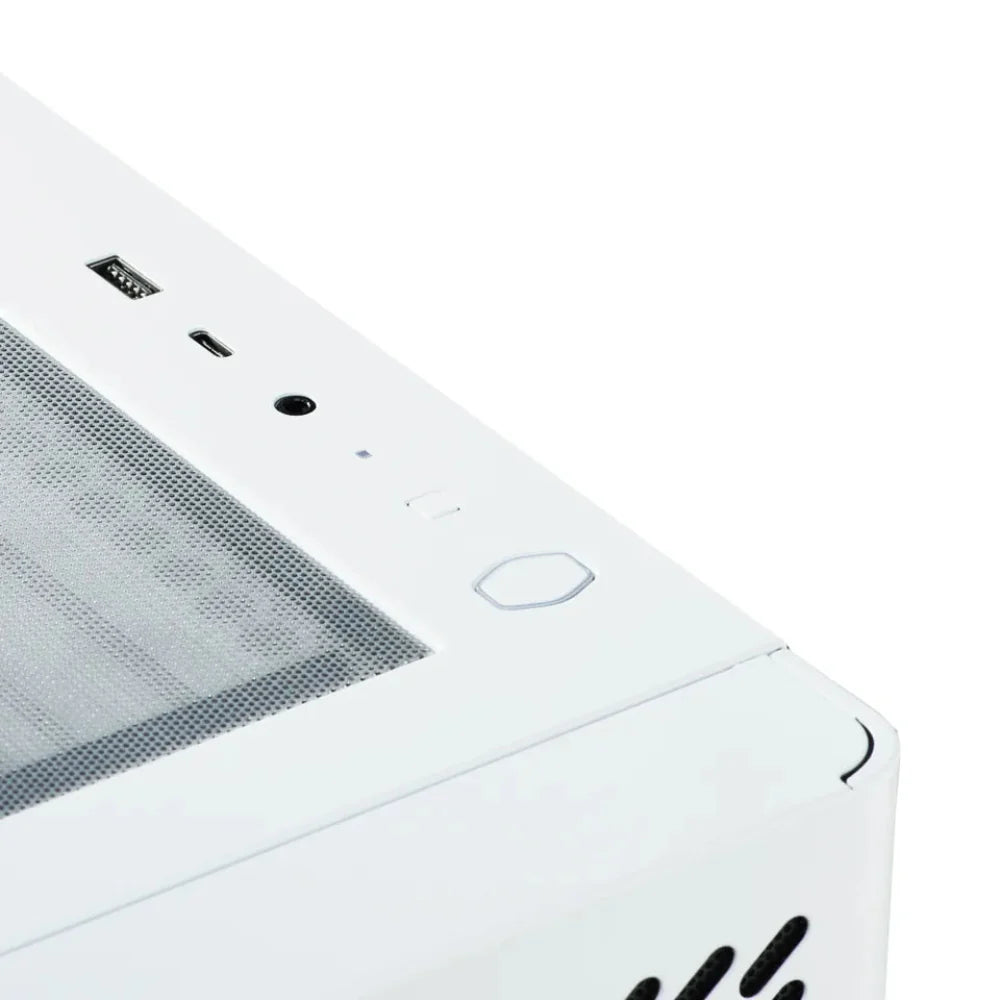 COOLER MASTER Elite 502 ARGB EATX Mid Tower Cabinet ( White )