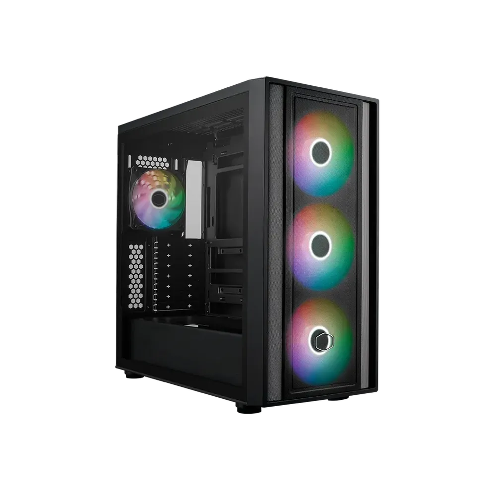 COOLER MASTER MB600 ARGB ATX Mid Tower Cabinet (Black)