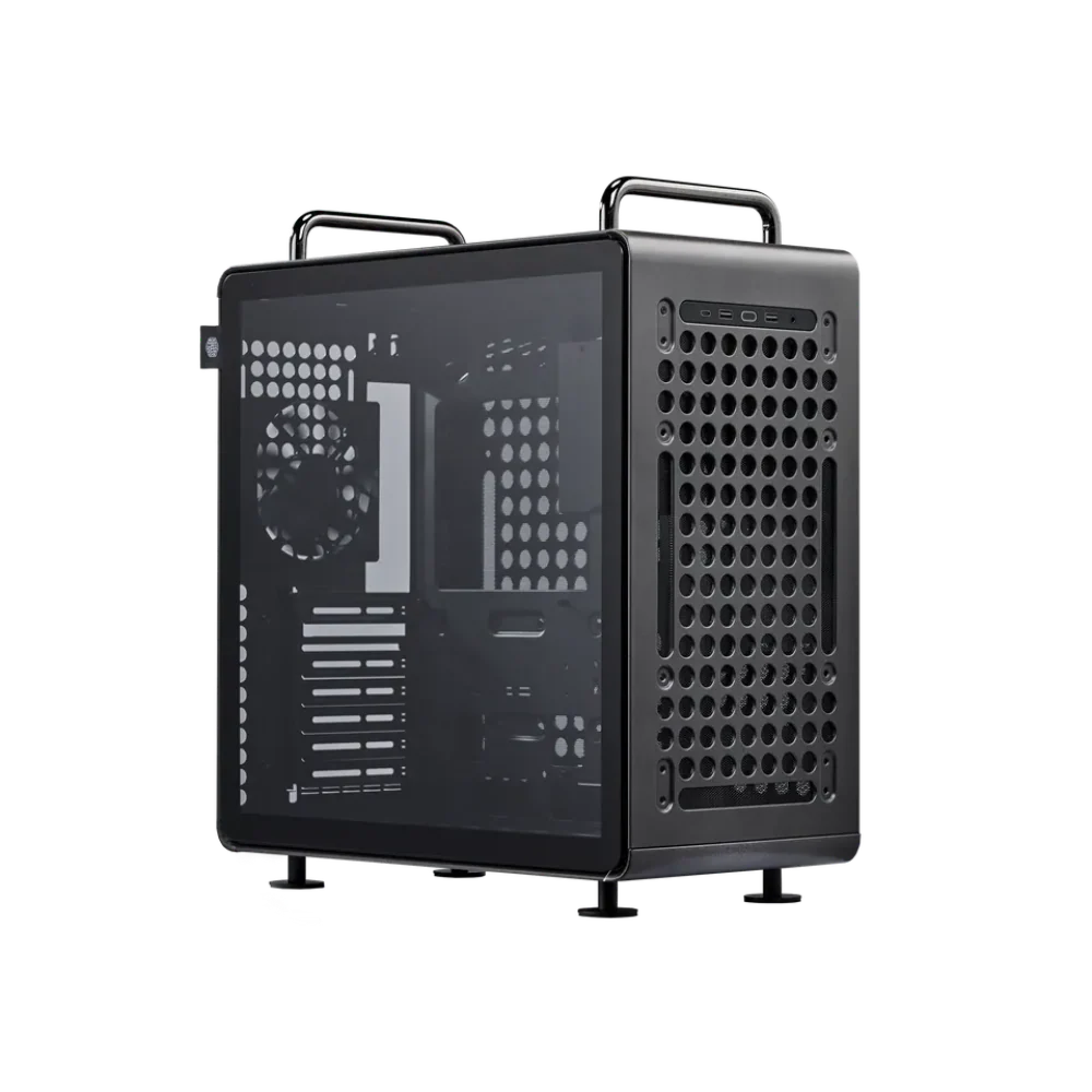 COOLER MASTER Qube 540 ATX Mid Tower Cabinet ( Stardust Iron )