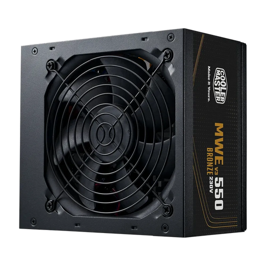 COOLER MASTER MWE 550 V3 550W 80 Plus Bronze Non Modular ATX 3.1 Power Supply