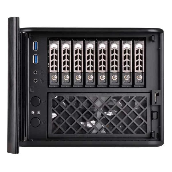 SILVERSTONE CS280 ITX Mini Tower Cabinet (Black)