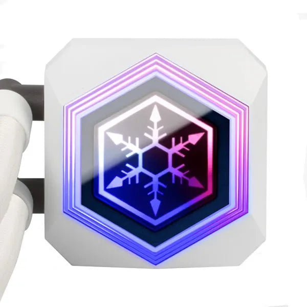 SILVERSTONE PF360W ARGB ALL In One 360mm CPU Liquid Cooler (White)