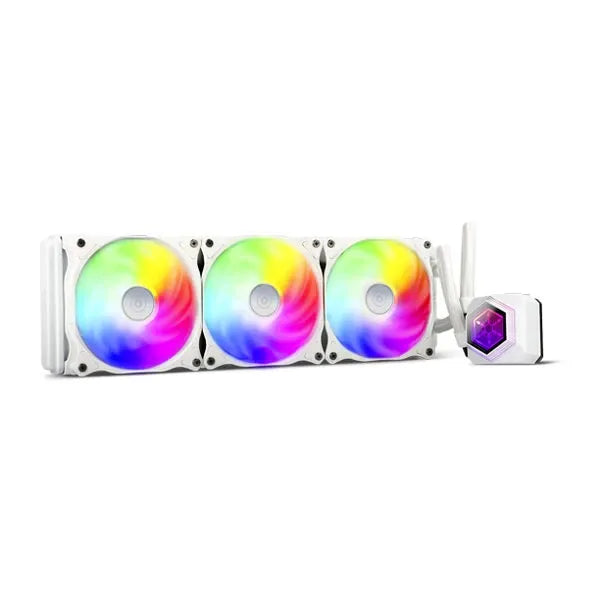 SILVERSTONE PF360W ARGB ALL In One 360mm CPU Liquid Cooler (White)