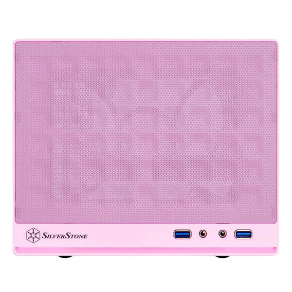 SILVERSTONE SG13 ITX Mini Tower Cabinet (Pink) (SST-SG13P)