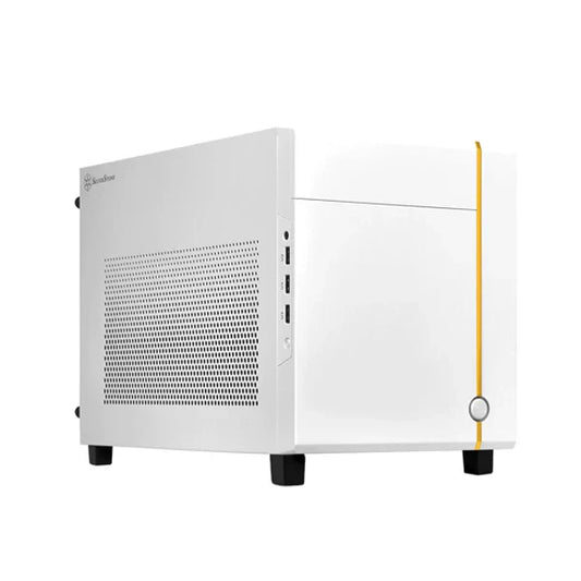 SILVERSTONE Sugo 14 ITX Mini Tower Cabinet (White)