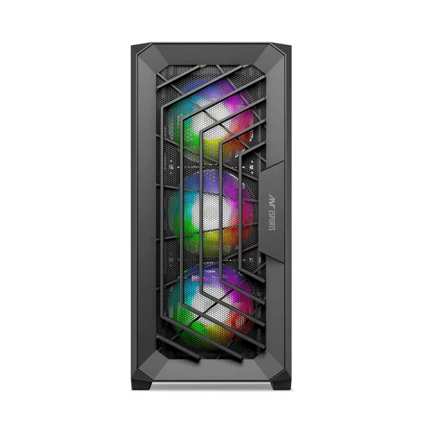 ANT ESPORTS SX5 ARGB ATX Mid Tower Cabinet (Black)