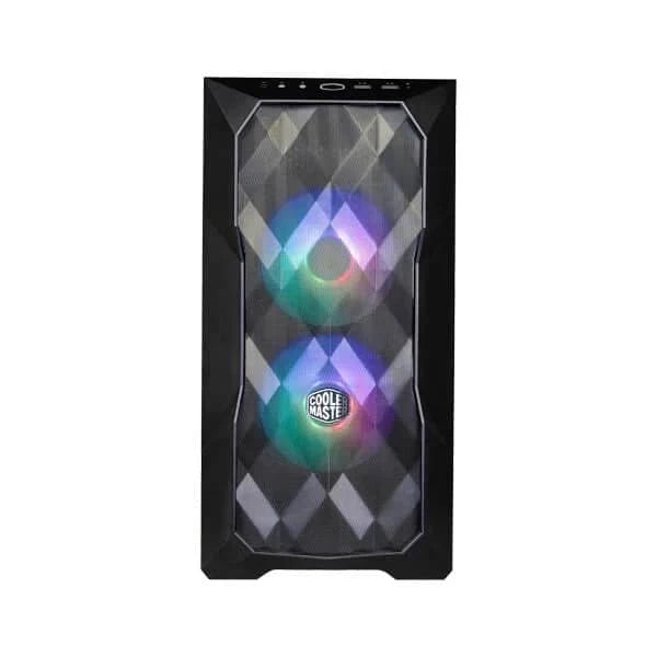 COOLER MASTER TD300 Mesh ARGB MATX Mini Tower Cabinet (Black)