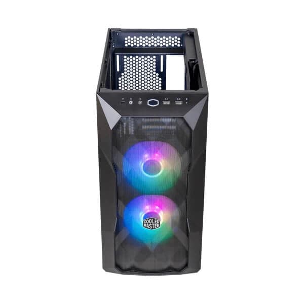 COOLER MASTER TD300 Mesh ARGB MATX Mini Tower Cabinet (Black)