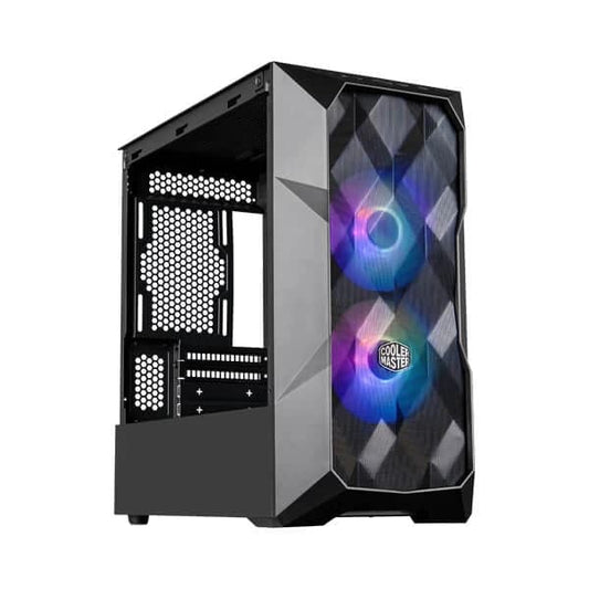COOLER MASTER TD300 Mesh ARGB MATX Mini Tower Cabinet (Black)