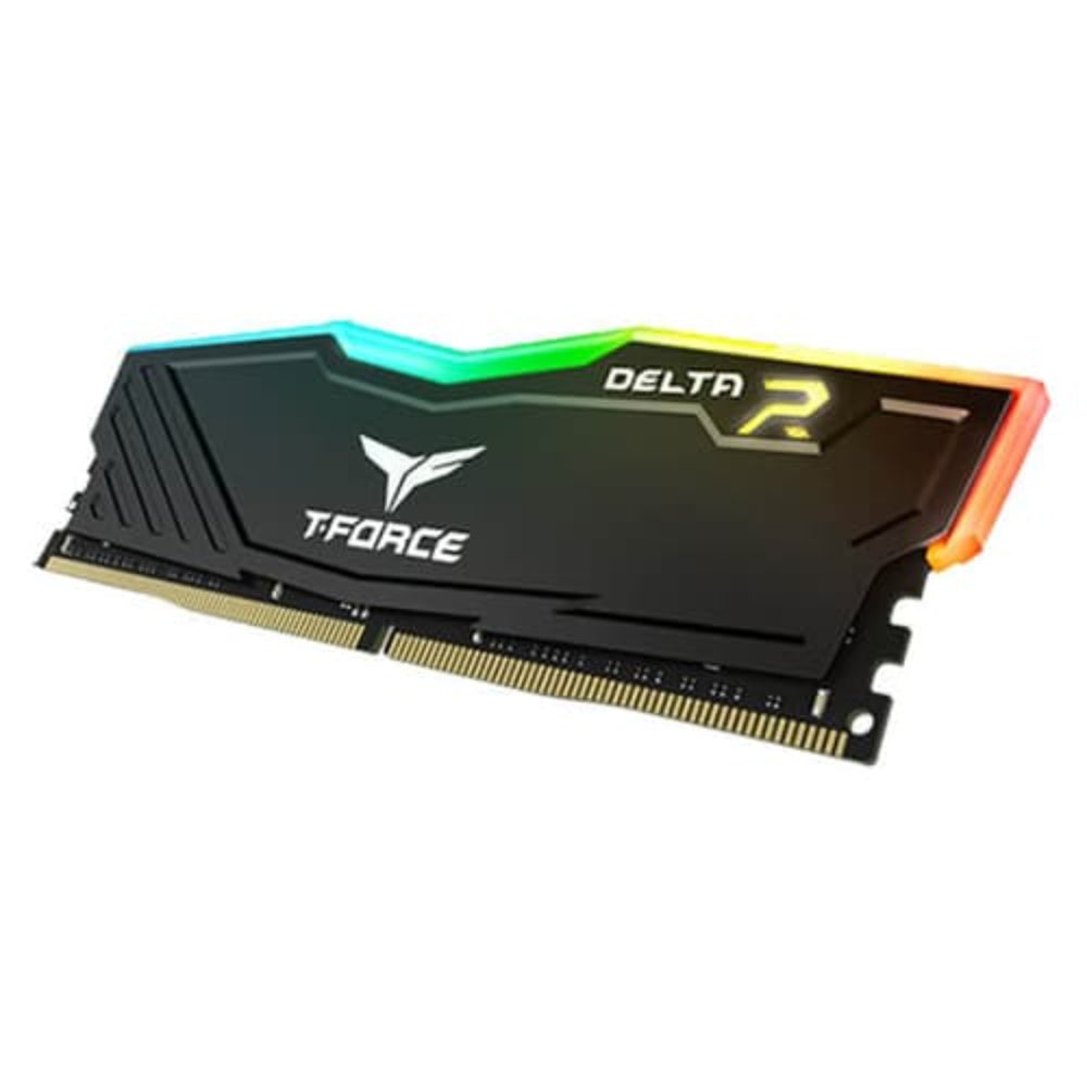 TEAMGROUP T-Force Delta RGB 32GB ( 16GB x 2 ) 3200MHz DDR4 RAM ( Black ) ( CL16 )