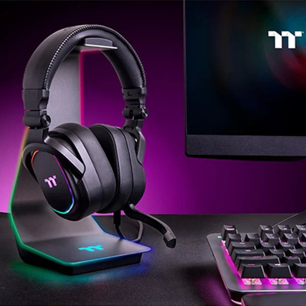 THERMALTAKE Argent HS1 RGB Headset Stand (Space Grey)