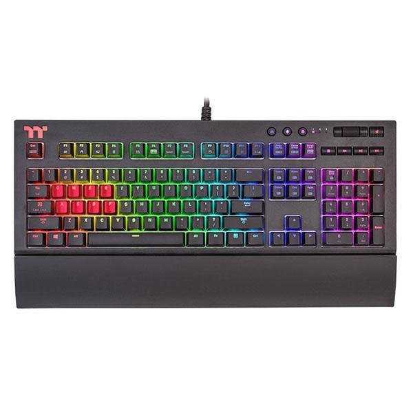 THERMALTAKE X1 Full Size Wired Gaming Keyboard ( Black ) ( Cherry MX Blue Switch )