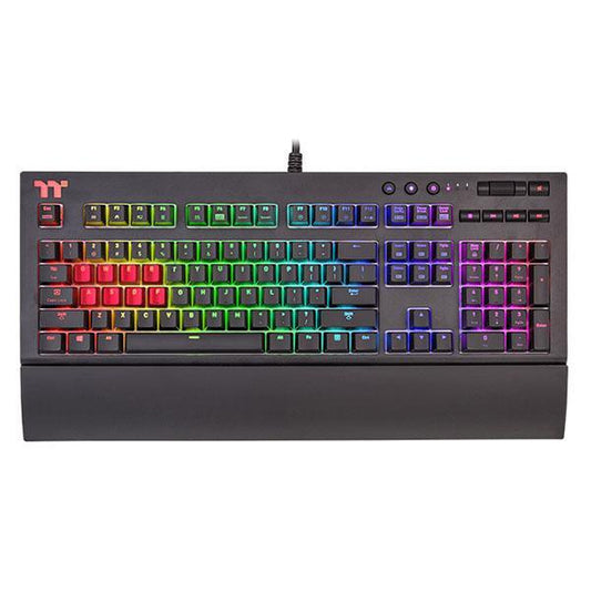 THERMALTAKE X1 Full Size Wired Gaming Keyboard ( Black ) ( Cherry MX Blue Switch )