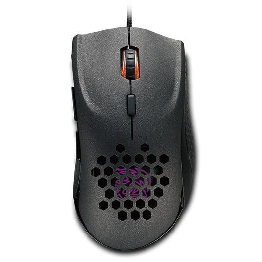 THERMALTAKE Ventus X Optical RGB Wired Ergonomic Gaming Mouse ( MO-VXO-WDOOBK-01 ) ( 1200DPI / 6 Macro Button ) ( Black )