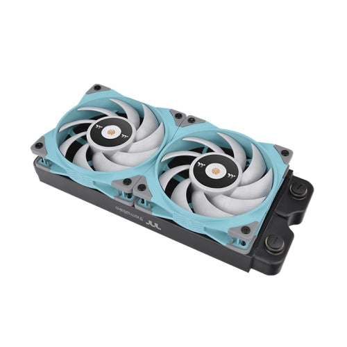 THERMALTAKE ToughFan 12 High Static 120mm Non-RGB Cabinet Fan (Turquoise) (Single Pack)